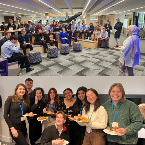 People from several UK offices during Eid celebrations