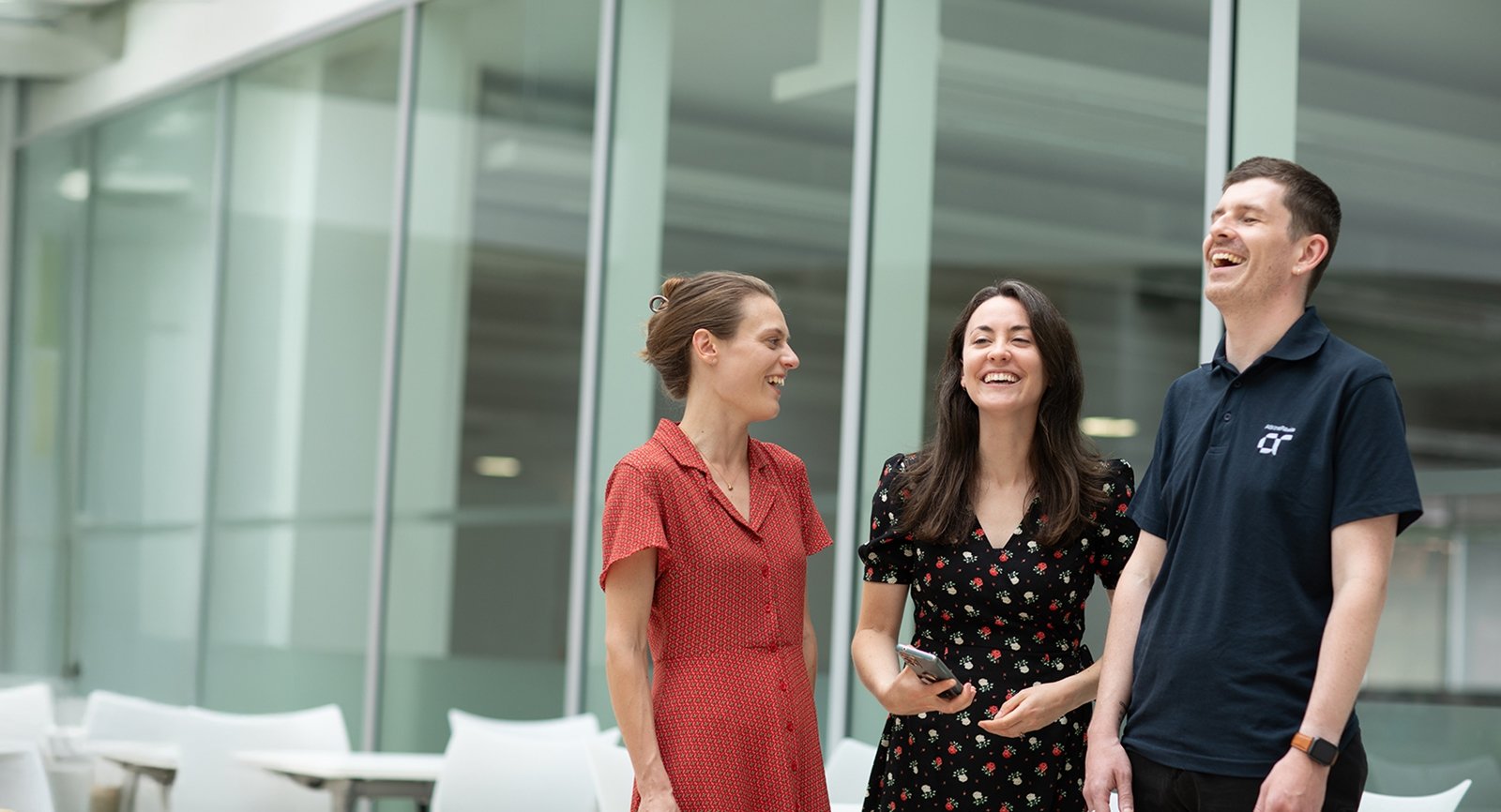 People taking to each other