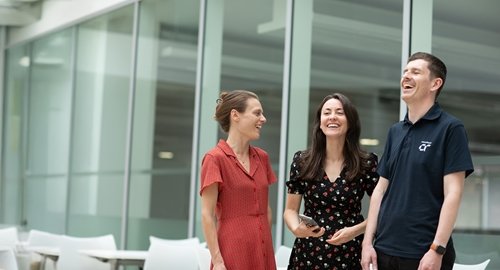 People taking to each other