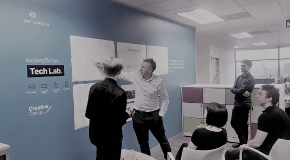 people discussing something