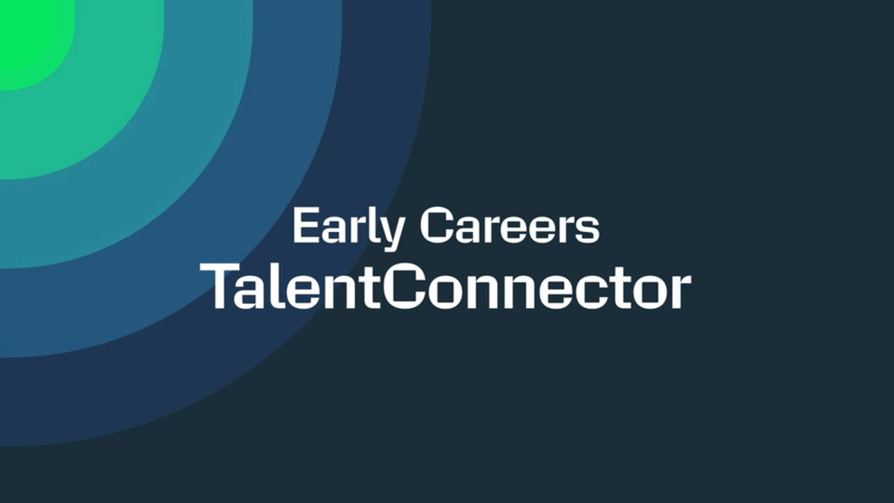 video thumbnail of early careers talent connector