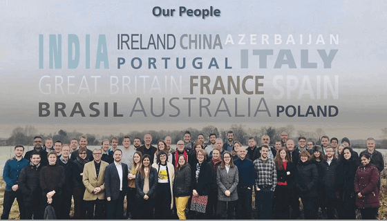 Our people infographic image