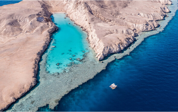 a landscape view from top