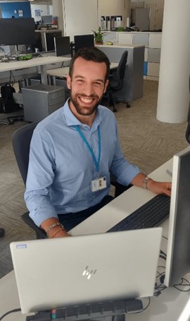 Photo of Rebecca smiling towards the camera