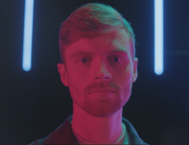 Tom posing in the digital studio
