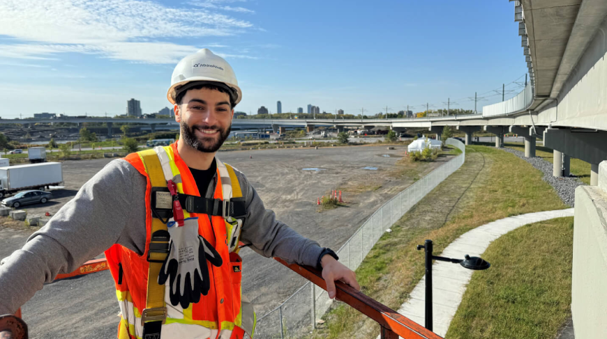I am a Bridge and Engineering Structure Inspector at AtkinsRéalis. This includes planning, inspection, and reporting. 