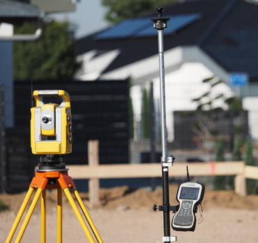 A picture of surveying tools