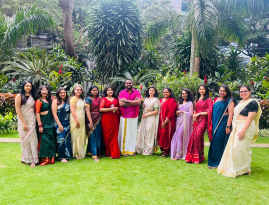 Group pic of Angela and her colleagues