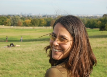 Kristi smiling at the camera