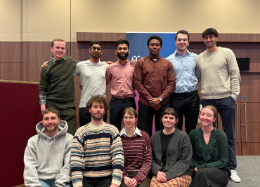 Group picture of Mohammed and his colleagues