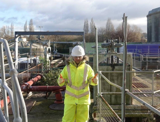 piriya on site in PPE