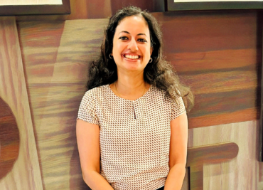 headshot of Sangeeta smiling